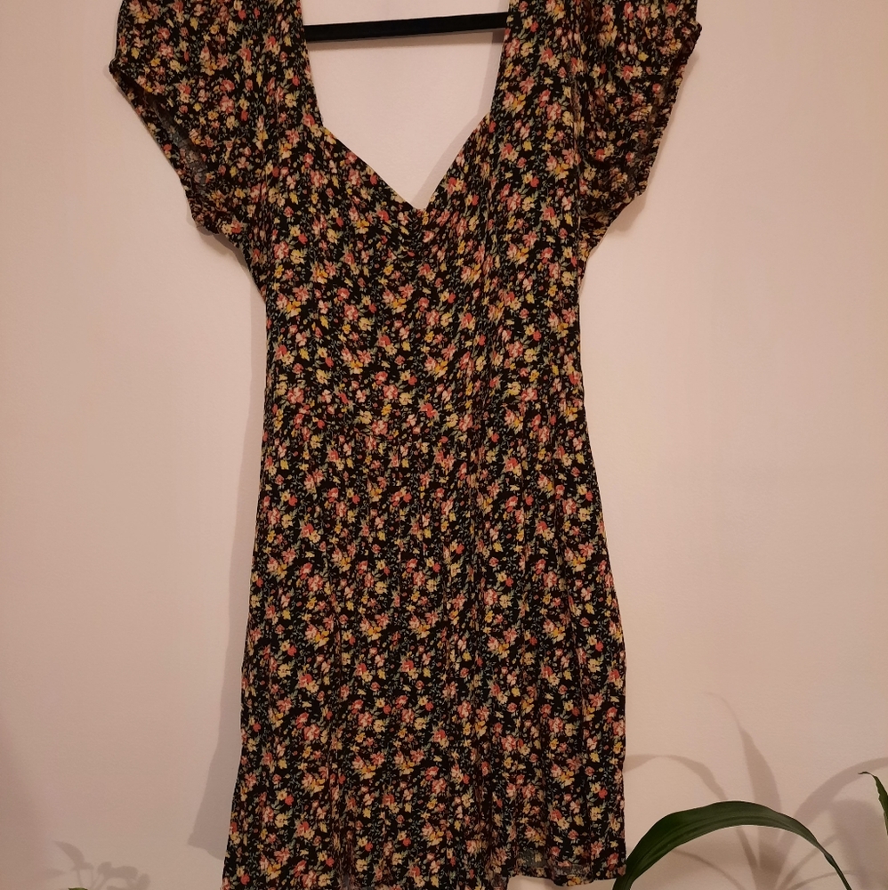 American Eagle Floral Romper